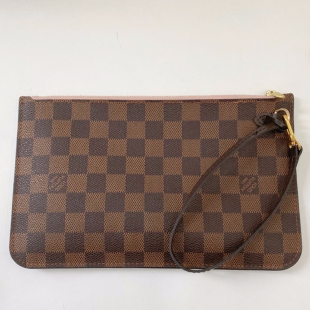 NEW Louis Vuitton Neverfull Damier Clutch